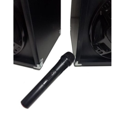 Boxe Profesionale DJ Effect KTA 2304 cu Microfon Wireless Sistem Karaoke