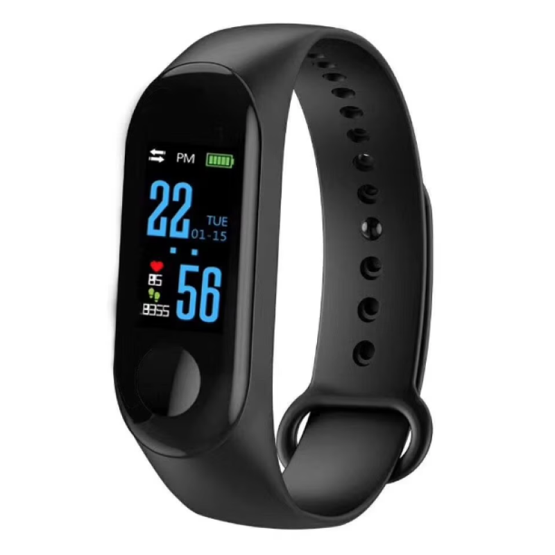 Bratara Fitness M3 USB bluetooth masurare ritm cardiac si alte functii ale organismului
