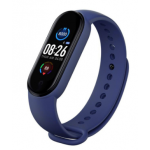 Bratara fitness M5 inteligenta cu masurarea tensiunii ALBASTRA