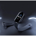Bratara fitness M5 inteligenta cu masurarea tensiunii ALBASTRA