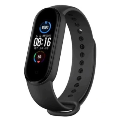 Bratara fitness M5 inteligenta cu masurarea tensiunii NEAGRA