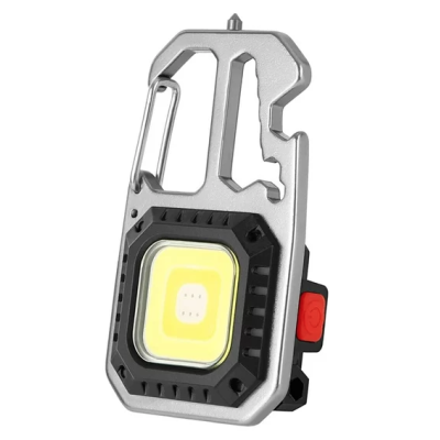 Breloc cu lanterna Andowl Q D911 cu LED COB multifunctional