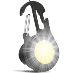 Breloc cu lanterna Q D910 LED COB multifunctional