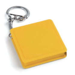 Breloc cu ruleta de 1 m GALBENA