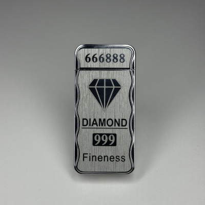 Bricheta Silver Bar Diamond A01-16