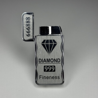 Bricheta Silver Bar Diamond A01-16