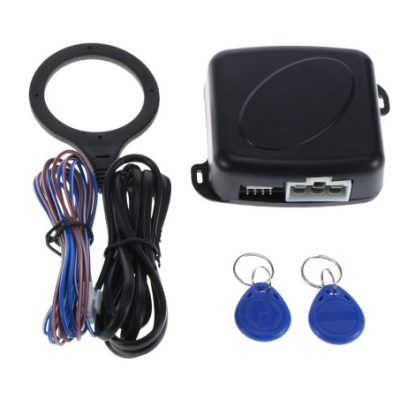 Buton de pornire vehicul buton de pornire cu alarma auto si sistem antifurt