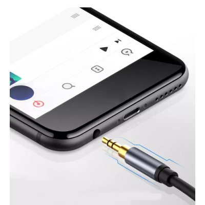 Cablu adaptor audio QHD74 de 3.5mm 20cm