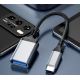 Cablu adaptor QZH018 model OTG USB Tip C de 20cm