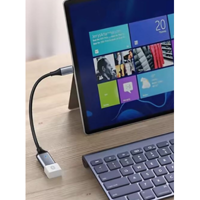 Cablu adaptor QZH018 model OTG USB Tip C de 20cm