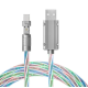 Cablu de date cu incarcare super rapida si lumina LED PD 4 in 1