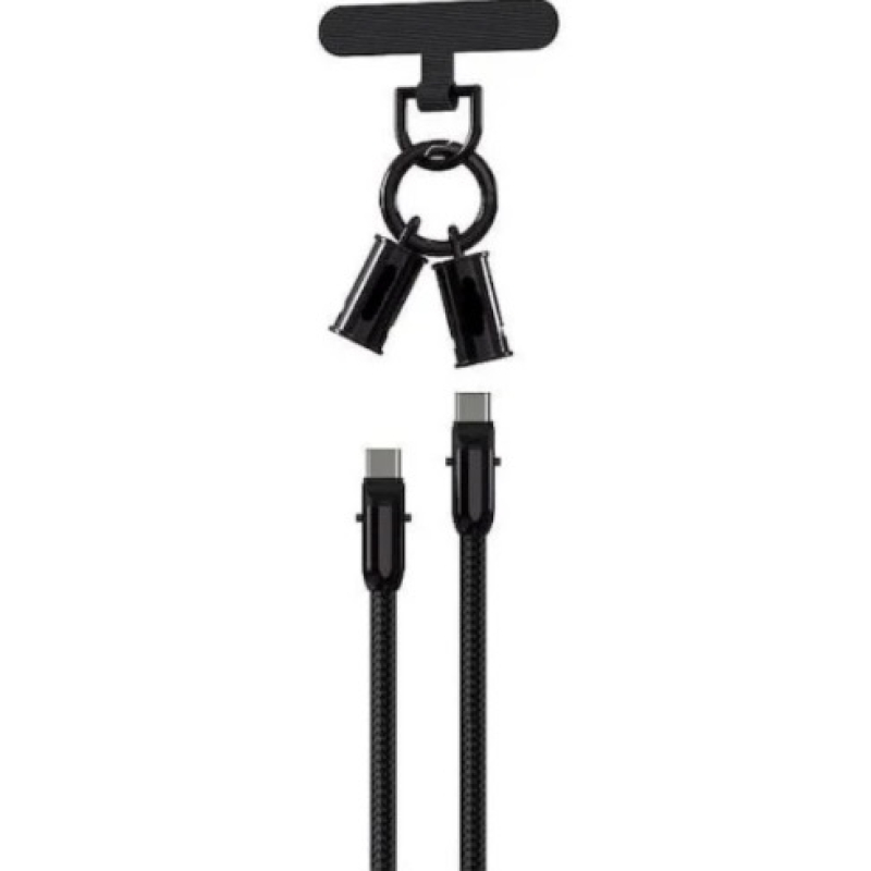 Cablu de date USB C PD 60W cu curea si conexiune magnetica Andowl Q SJ16A