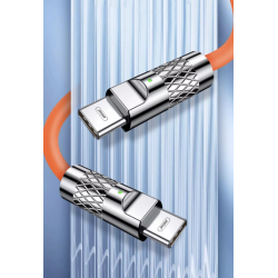 Cablu de incarcare telefon mobil Q SJ950 TypeC la TypeC 60W incarcare ultra rapida 