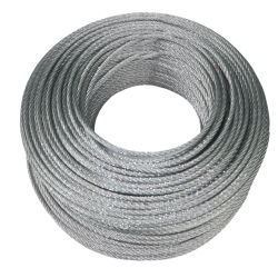 Cablu din otel ZINCAT 6 mm x 100 m