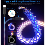 Cablu Iluminat de incarcare Rapida si Transfer Date USB/Type C