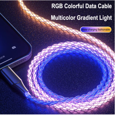 Cablu Iluminat de incarcare Rapida si Transfer Date USB/Type C