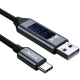 Cablu USB C cu Display Digital incarcare telefon mobil