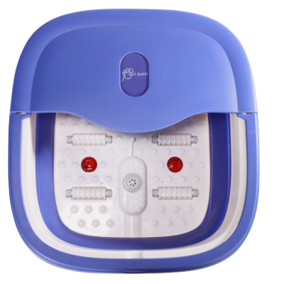 Cada pliabila cu masaj rotativ pentru picioare Mov