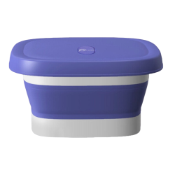 Cada pliabila cu masaj rotativ pentru picioare Mov