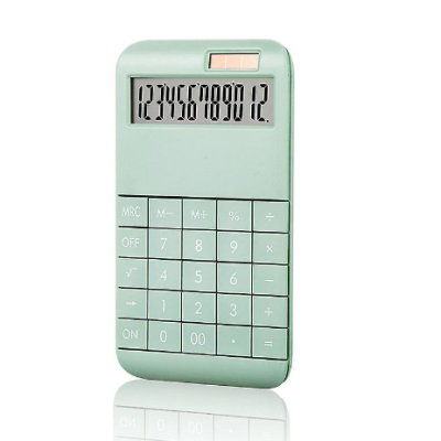 Calculator de birou multifunctional PN 2888 cu incarcare solara Verde
