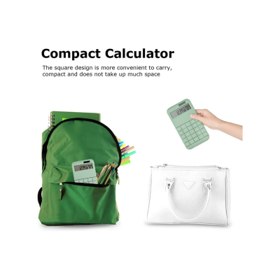 Calculator de birou multifunctional PN 2888 cu incarcare solara Verde