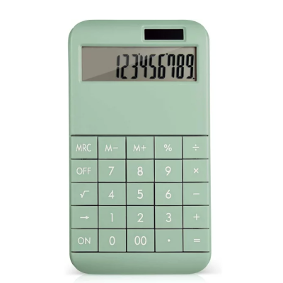 Calculator de birou multifunctional PN 2888 cu incarcare solara Verde