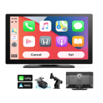 Camera auto Carplay Q CA770 cu ecran de 9,8 inch 4K Android Auto cu camera spate