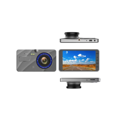 Camera Auto Dubla 4 LED