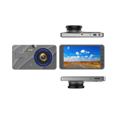 Camera Auto Dubla 4 LED