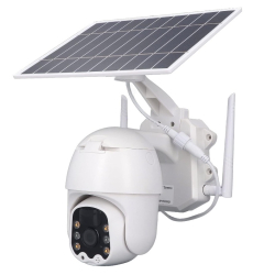 Camera de Supraveghere 4G cu Panou Solar PTZ Wifi 1080P