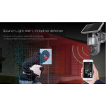 Camera de supraveghere CCTV Q SX01 Audio Bidirectionala cu panou solar 4G