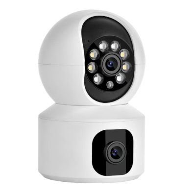 Camera de supraveghere dubla interioara SX626 pentru monitorizare bebelusi WIFi 360