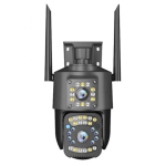 Camera de supraveghere dubla profesionala rotativa GRI cu leduri multiple