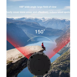 Camera de supraveghere ROTUNDA model Andowl Q S710 WiFi 1080p Full HD rotatie 360 grade Night Vision