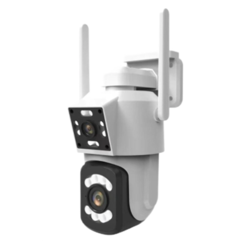 Camera de supraveghere WIFI cu lentila duala 4K Rezolutie 3MP