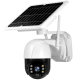 Camera de supraveghere Wifi cu Panou Solar Atasat si Senzor de Miscare alert PTZ