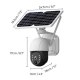 Camera de supraveghere Wifi cu Panou Solar Atasat si Senzor de Miscare alert PTZ