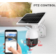 Camera de supraveghere Wifi cu Panou Solar Atasat si Senzor de Miscare alert PTZ