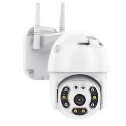 Camera de supraveghere WIFI Pro 8 LED 3MP exterior/interior FullHD 2k 4X zoom