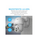 Camera de supraveghere WIFI Pro 8 LED 3MP exterior/interior FullHD 2k 4X zoom