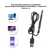 Camera Endoscopica Pentru Inspecite Ureche Nas Piele 6 LED Incarcare USB Cu Dipslay Inclus de 4 3 Inch