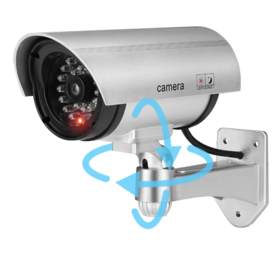 Camera Falsa Dummy de supraveghere cu LED IR Rosu