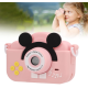 Camera Foto/Video Pentru Copii Ecran HD Camera Selfie MICKEY ROZ