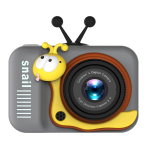 Camera pentru copii HD 1080P Melc Gri