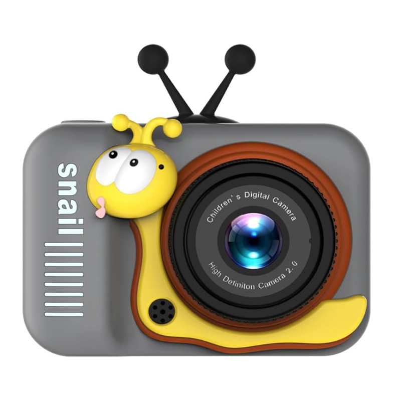 Camera pentru copii HD 1080P Melc Gri