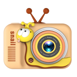 Camera pentru copii HD 1080P Melc Portocaliu
