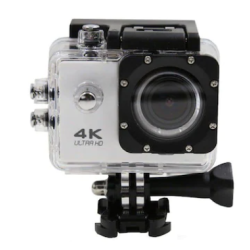 Camera Sport 4K HD ARGINTIE Carcasa rezistenta la Apa