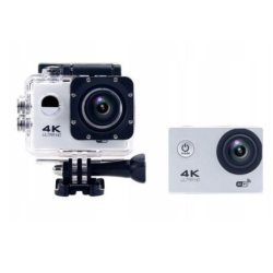 Camera Sport 4K HD ARGINTIE Carcasa rezistenta la Apa