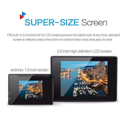 Camera Sport Ultra HD 4K WiFi cu Greutate Redusa Rezistenta la Apa