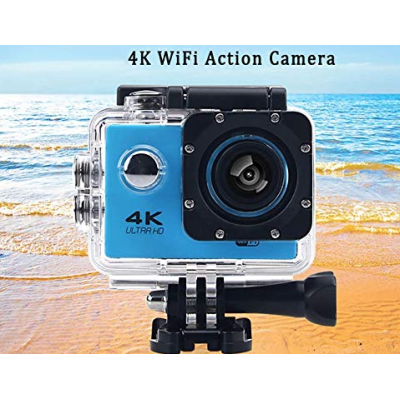 Camera Sport Ultra HD 4K WiFi cu Greutate Redusa Rezistenta la Apa